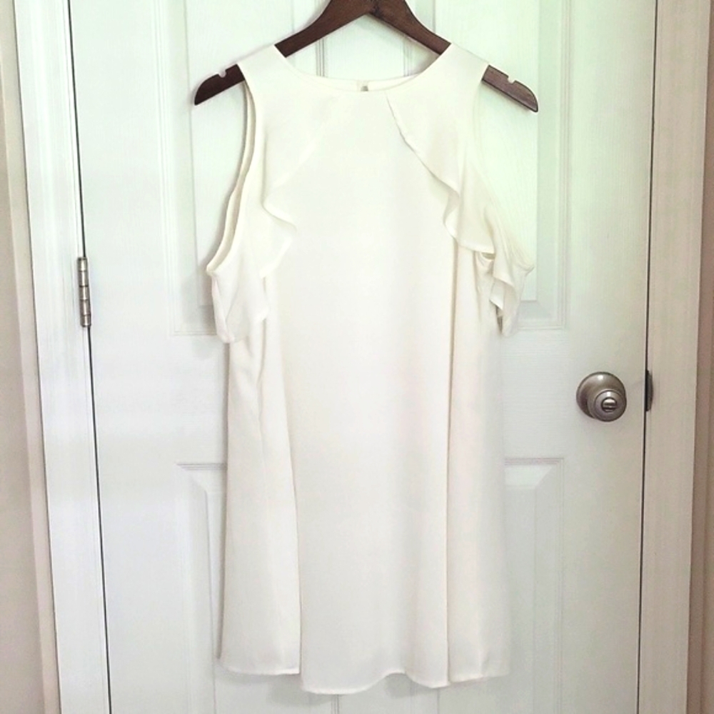 TCEC Ruffle Sleeve Dress